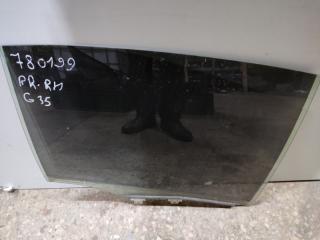 Стекло двери заднее правое INFINITI G25/G35/G37/Q40 06-14