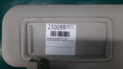 Козырек солнцезащитный правый 3 BM 13-19 2016 Седан 2.0L 4