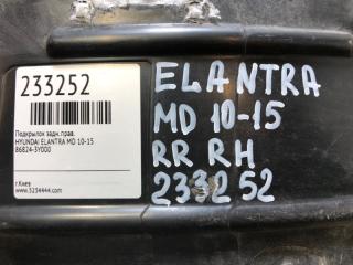 Подкрылок задний правый ELANTRA MD 10-15