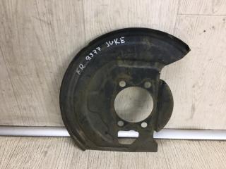 Защита тормозного диска передняя правая NISSAN JUKE 10-19 2011