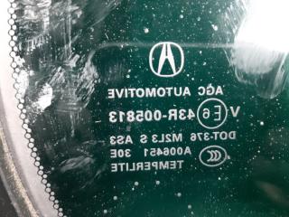 Стекло двери глухое заднее левое RDX 12-19 2017 Внедорожник 3.5 J35Z2