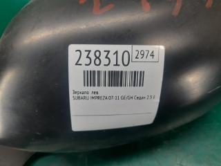 Зеркало левое IMPREZA 07-11 GE/GH 2009 Седан 2.5 EJ253