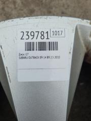 Диск R17 OUTBACK 09-14 BR 2010 2.5 EJ253