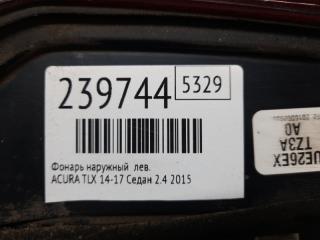 Фонарь внутренний левый TLX 14-17 2015 Седан 2.4