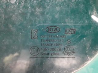 Стекло двери глухое заднее левое KIA OPTIMA TF 11-16 Седан 2.4 G4KJ