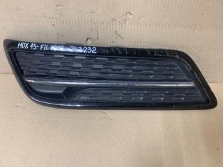 Накладка бампера передняя левая MDX (YD3) 13-21 2014 Внедорожник 3.5 J35Y5