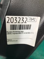 Обшивка крышки багажника задняя IMPREZA WRX 10-14 GH 2014 Хетчбек 2.5 EJ255