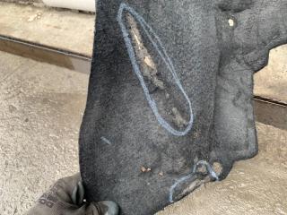 Подкрылок задний правый VENZA 09-16 2011 Внедорожник 3.5 2GR-FE