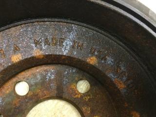 Тормозной барабан задний JETTA USA 10-17 2011 162 CBTA 2.5L