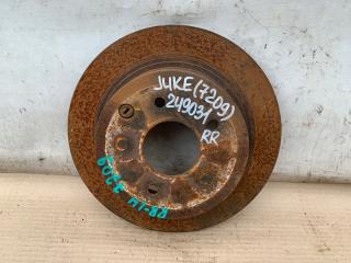 Тормозной диск задний NISSAN JUKE 10-19 2012