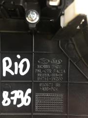 Накладка торпедо центр. RIO UB 2011-2017 2012 UB 1.6 G4FD