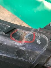 Панель передняя AVENGER 07-14 2011 JS 3.6 ERB