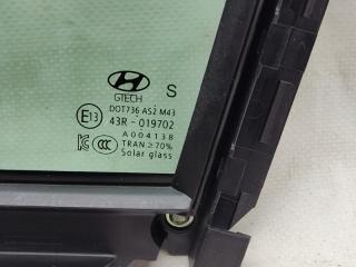 Стекло двери глухое переднее левое SANTA FE (TM) 18-23