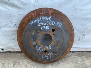 Тормозной диск задний TOYOTA SIENNA 11-16 2015 Б/У Тормозной диск задний TOYOTA SIENNA 11-16 2015