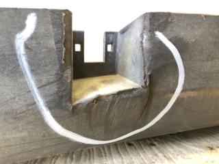 Накладка порога наружная левая FUSION 14- 2014 Седан 2.5