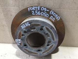 Тормозной диск задний FORTE/CERATO TD 08-13 2012 Седан G4KD 2.0L