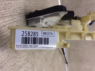 Замок двери задний правый PASSAT CC 12-18 2013 Седан 2.0 CBFA