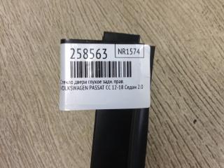 Стекло двери глухое заднее правое PASSAT CC 12-18 2013 Седан 2.0 CBFA