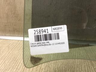 Стекло двери заднее левое SENTRA (B16) 06–12 2012 2.0 MR20DE