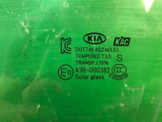 Стекло двери переднее левое SOUL PS 13-19 2016 2.0 G4NC