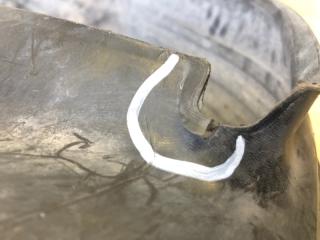 Подкрылок передний правый PASSAT CC 12-18