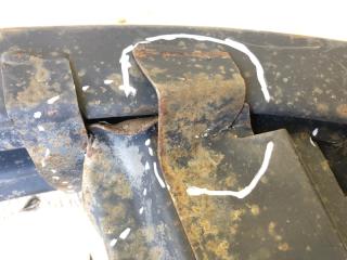 Усилитель заднего бампера FUSION 14- 2013 Седан C20EDEF