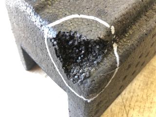 Наполнитель бампера задний JETTA USA 10-17