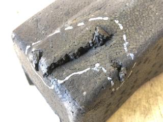 Наполнитель бампера задний JETTA USA 10-17