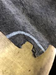 Подкрылок задний левый PASSAT CC 08-12