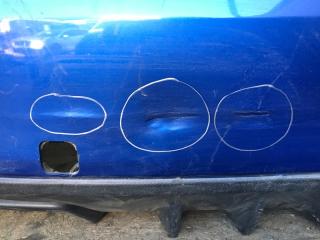 Бампер задний WRX STI 2014 -