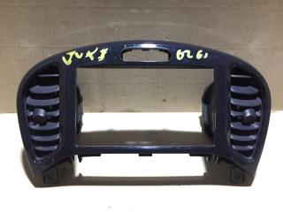 Накладка торпедо под магнитолу NISSAN JUKE 10-19