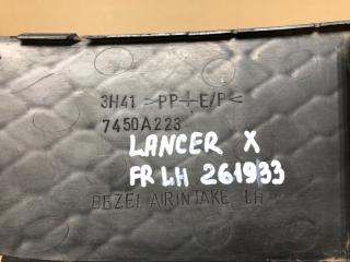 Заглушка ПТФ передняя левая MITSUBISHI LANCER X 10 07-15