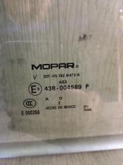 Стекло двери заднее левое DODGE JOURNEY 08-20