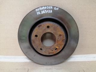 Тормозной диск передний MITSUBISHI OUTLANDER GF 12- Б/У Тормозной диск передний MITSUBISHI OUTLANDER GF 12-