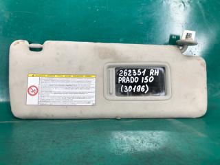 Козырек солнцезащитный правый TOYOTA LAND CRUISER PRADO 150 09-17 Внедорожник 3.0 1KDFTV