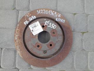 Тормозной диск задний INFINITI Q50 15-20