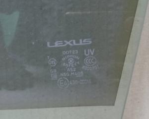 Стекло двери переднее левое CT200 11-17 2013 1.8 2ZRFXE