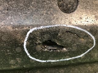 Наполнитель бампера задний JETTA USA 10-17