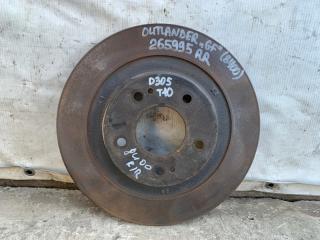 Тормозной диск задний MITSUBISHI OUTLANDER GF 12- 2016 Б/У Тормозной диск задний MITSUBISHI OUTLANDER GF 12- 2016