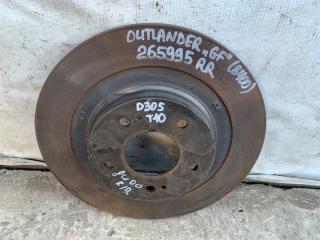 Тормозной диск задний OUTLANDER GF 12- 2016 GF8W 2.4 4J12