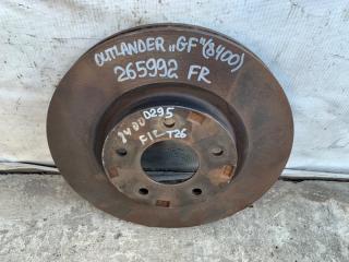 Тормозной диск передний OUTLANDER GF 12- 2016 GF8W 2.4 4J12