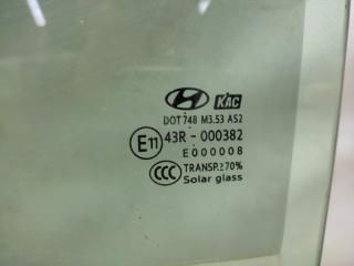Стекло двери заднее левое SONATA YF 10-14 2015 Седан 2.4