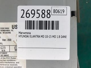 Магнитола ELANTRA MD 10-15 2015 MD 1.8 G4NB