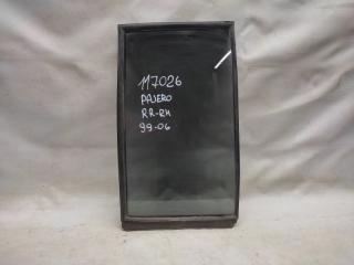 Стекло двери глухое заднее правое MITSUBISHI PAJERO 99-06