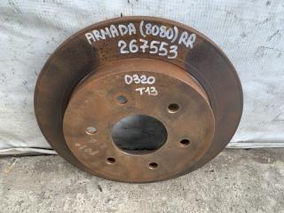 Тормозной диск задний QX56 / TITAN / ARMADA 04-16 2008 VK56DE