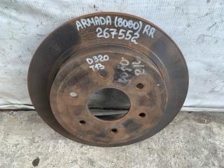 Тормозной диск задний QX56 / TITAN / ARMADA 04-16 2008 VK56DE