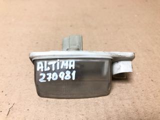 Подсветка номера NISSAN ALTIMA L32 07-12 Седан 2.5 QR25DE