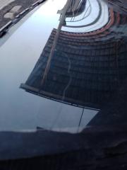 Стекло двери глухое заднее левое 323 BA 94-97