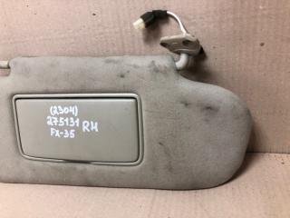 Козырек солнцезащитный правый INFINITI FX S50 03-08 3.5 VQ35DE