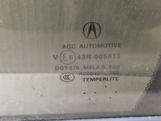 Стекло двери глухое заднее левое RDX 12-19 2015 Внедорожник 3.5L 6